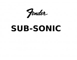 Fender Sub-Sonic Decals